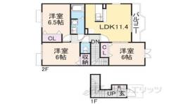 Ｌｉｔｔｌｅ　Ｆｏｒｅｓｔ　２間取り図面