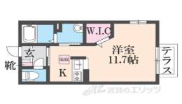 サーティーン１１間取り図面