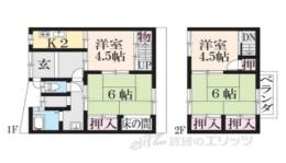貸家間取り図面