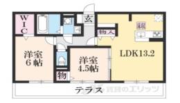 エスポワ鹿草間取り図面