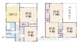 貸家間取り図面