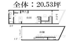キンブリッジＪＲ大住駅前間取り図面