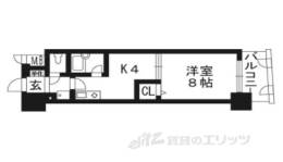 エスリード京都河原町第3間取り図面