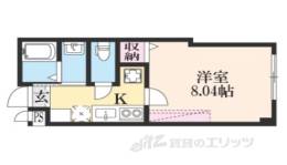 三条高倉マンション響間取り図面