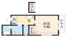ワイアール東山間取り図面