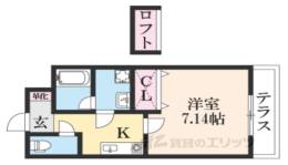 ワイアール東山間取り図面