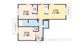 カームアングル間取り図面