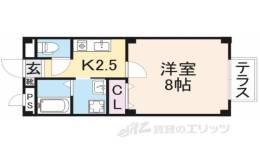 ヴィル　クラージュ間取り図面
