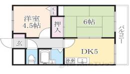 オリエンタルハイツ弥高間取り図面