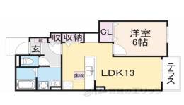 グランツオーベル正明寺２間取り図面