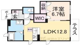 コーポラス　水無月間取り図面