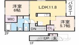 メゾンフローラル間取り図面