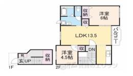 パレ・ノール２間取り図面
