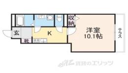 グランドソレーユ壱番館間取り図面