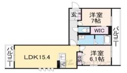 ボヌール　ヴィラージェ間取り図面