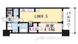 プレサンスロジェ京都西大路間取り図面