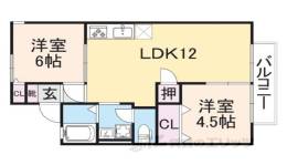 ファミール栄　Ｂ棟間取り図面