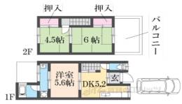 貸家間取り図面