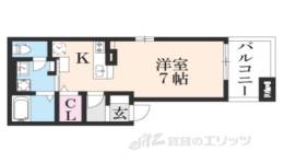 ディアコート栗栖野間取り図面