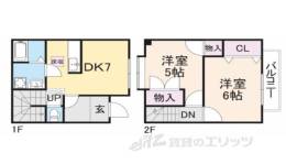 貸家間取り図面