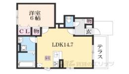 プロムナード椿間取り図面