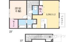 ツイン・アヴニール弐号館間取り図面