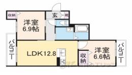 バージェ　ボカ間取り図面
