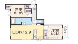 バージェ　ボカ間取り図面