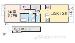 フラワータウン　ガーデニア間取り図面