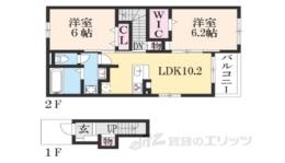 セレッソ４間取り図面