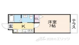 フォルビート五条間取り図面