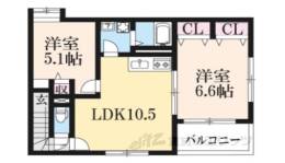 クローバー間取り図面