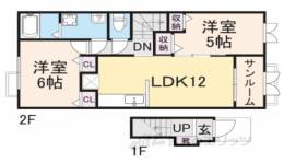 メゾン・ウィステリア間取り図面