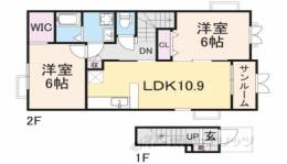 煌煌間取り図面