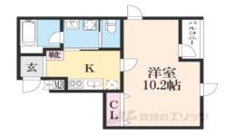 グランレブリー烏丸御池間取り図面