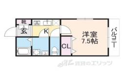 サンラック御陵間取り図面