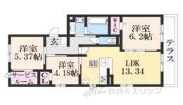ジラソーレ間取り図面