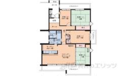 高の原駅西団地19号棟間取り図面