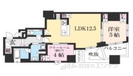 プレミスト京都御池通間取り図面