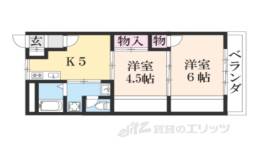 ライフステージ広瀬京田１間取り図面