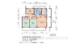 高の原駅東団地4号棟間取り図面