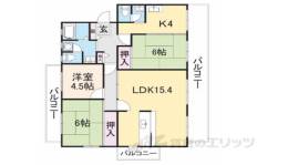 高の原駅東団地3号棟間取り図面