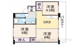 ビレッジハウス小堀１号棟間取り図面