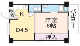 ビレッジハウス加田２号棟間取り図面