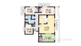 コンフォールかぶと台25号棟間取り図面