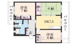 高の原駅東第２団地18号棟間取り図面