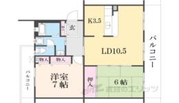 高の原駅東第２団地19号棟間取り図面