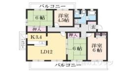 高の原駅東第２団地20号棟間取り図面