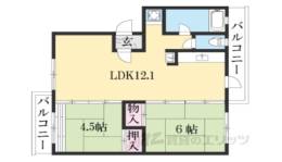 平城第１団地２３号棟間取り図面