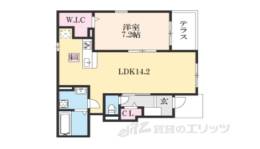 プランタン　ラモー間取り図面